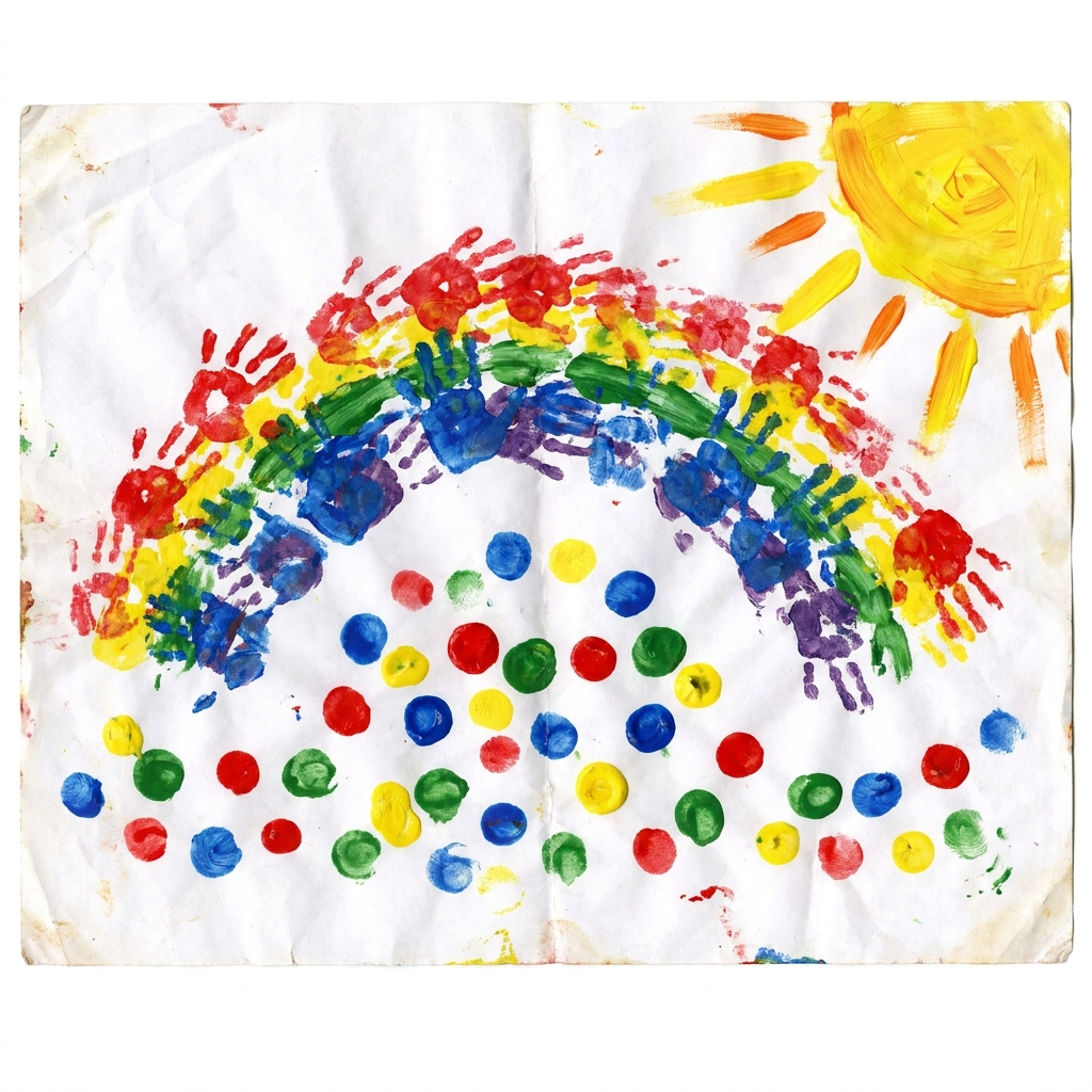 Handprint Rainbow